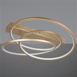 Darvin LED Semi-Flush Ceiling Fitting