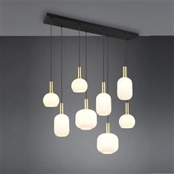 Diva Eight Light Ceiling Pendants