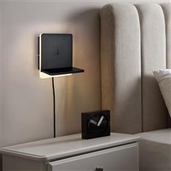 Fairfield LED Phone Holder And Charger Wall Lights