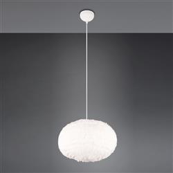 Furry 500mm White Ceiling Pendant R31581901