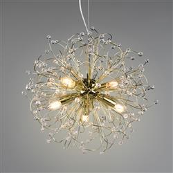 Gloria Large 5 Light Drop Ceiling Pendant