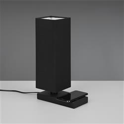 Haley Rectangular Phone Charging Touch Table Lamp