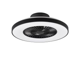 Halmstad Matt Black LED Fan Light R62672132