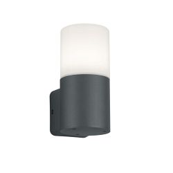 Hoosic IP44 Anthracite Outdoor Wall Light 224060142