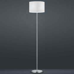 Hotel Straight Nickel Floor Lamps