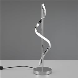 Isabel LED Chrome Swirl Table Lamp R52201106