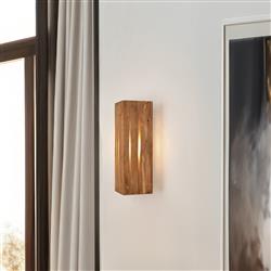 Karuni Black And Wood Wall Light 263300130