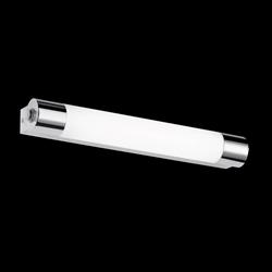 Kolian LED IP44 Chrome And White Bathroom Shaver Light 281570606