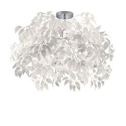 Leavy Large Leaves Flush Ceiling Fitting