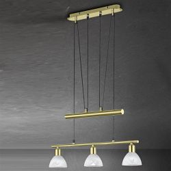 Levisto 3-Light Rise and Fall Pendants