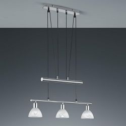 Levisto 3-Light Rise and Fall Pendants