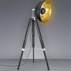 Liege Black And Gold Tripod Floor Lamp 407800132