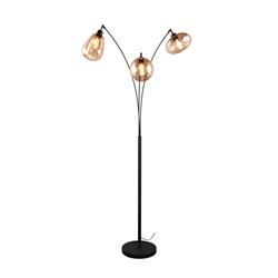 Lumina Black And Amber Floor Lamp 417000313