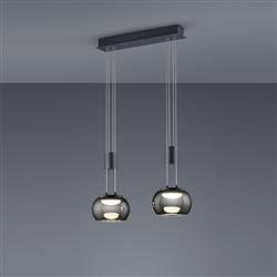 Madison LED Dual Rise And Fall Linear Pendant Fitting