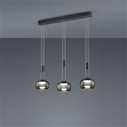 Madison LED Triple Rise & Fall Pendant Fitting