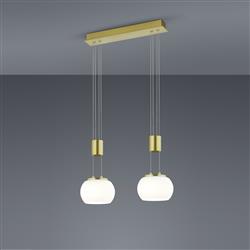 Madison LED Dual Rise And Fall Linear Pendant Fitting