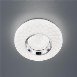 Magnolia LED White Textured Round Flush Fitting R62720101