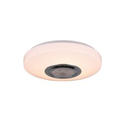 Maia White LED Bluetooth Speaker Ceiling Fitting R69021101