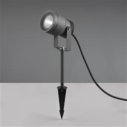 Mareb IP65 LED Anthracite Outdoor Spike Light 821860142