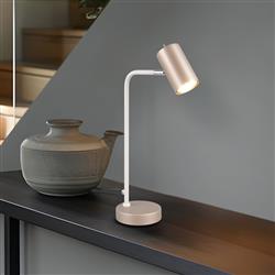 Marley Coffee And White Table Lamp 512400165