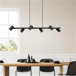 Marley 6 Light Adjustable Bar Pendant