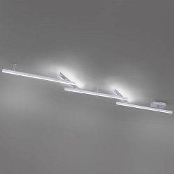 Melby Matt Nickel Smart LED Ceiling Bar Light 651210507