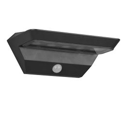 Mendorza IP44 Outdoor Anthracite Solar Powered Wall Light R22241142