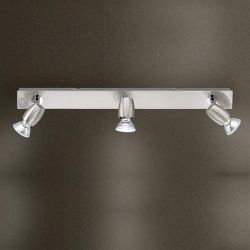 Michael Triple Matt Nickel Ceiling or Wall Spotlight 803000307