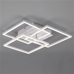 Mobile LED Semi-Flush Ceiling Fitting