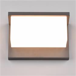 Nestos IP54 Outdoor LED Anthracite Wall Light 240960142