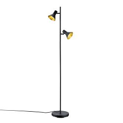 Nina Black & Gold Floor Lamp R40162002