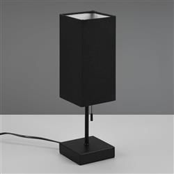 Ole Rectangular Pull Cord USB Table Lamp