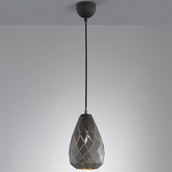 Onyx Anthracite Single Ceiling Pendant 301300142