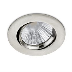 Pamir Matt Nickel Round IP23 LED Downlight 650510107