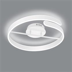 Parma LED Semi Flush Ceiling Fitting