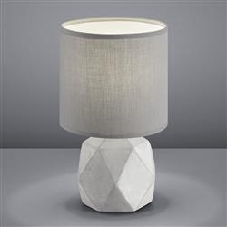 Pike Titan Grey & Concrete Small Table Lamp R50831087