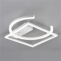 Pivot LED Semi-Flush Ceiling Fitting 