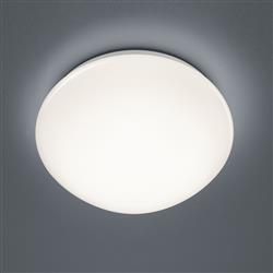 Pollux IP44 White Polycarbonate Dusk To Dawn Outdoor Porch Light R67839101