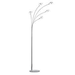 Rennes Chrome 5 Light LED Floor Lamp R42415106