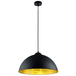 Romino Matt Black And Gold Colour Pendant 308000132