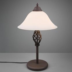 Rustica Single Rusty Table Lamp 501000224