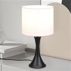 Sabia Small White Shade Table Lamp