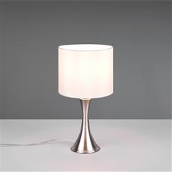 Sabia Small White Shade Table Lamp