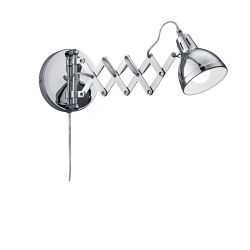 Scissor Chrome Extendable Wall Light R20321006