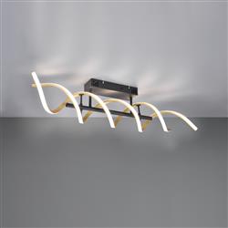 Sequence LED Semi-Flush Ceiling Fitting