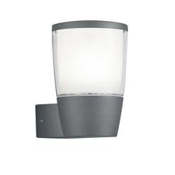 Shannon IP54 LED Anthracite Outdoor Wall Light 222060142