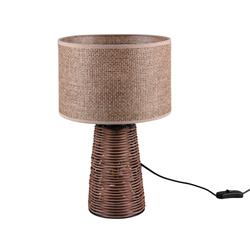 Straw Brown Mesh Table Lamp R50972026