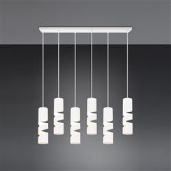 Stream Six Light Ceiling Pendants