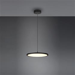 Tray LED Black And White Dimmable Ceiling Pendant 340910132