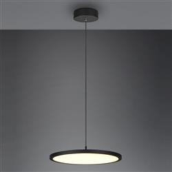 Tray LED Black And White Dimmable Ceiling Pendant 340910132